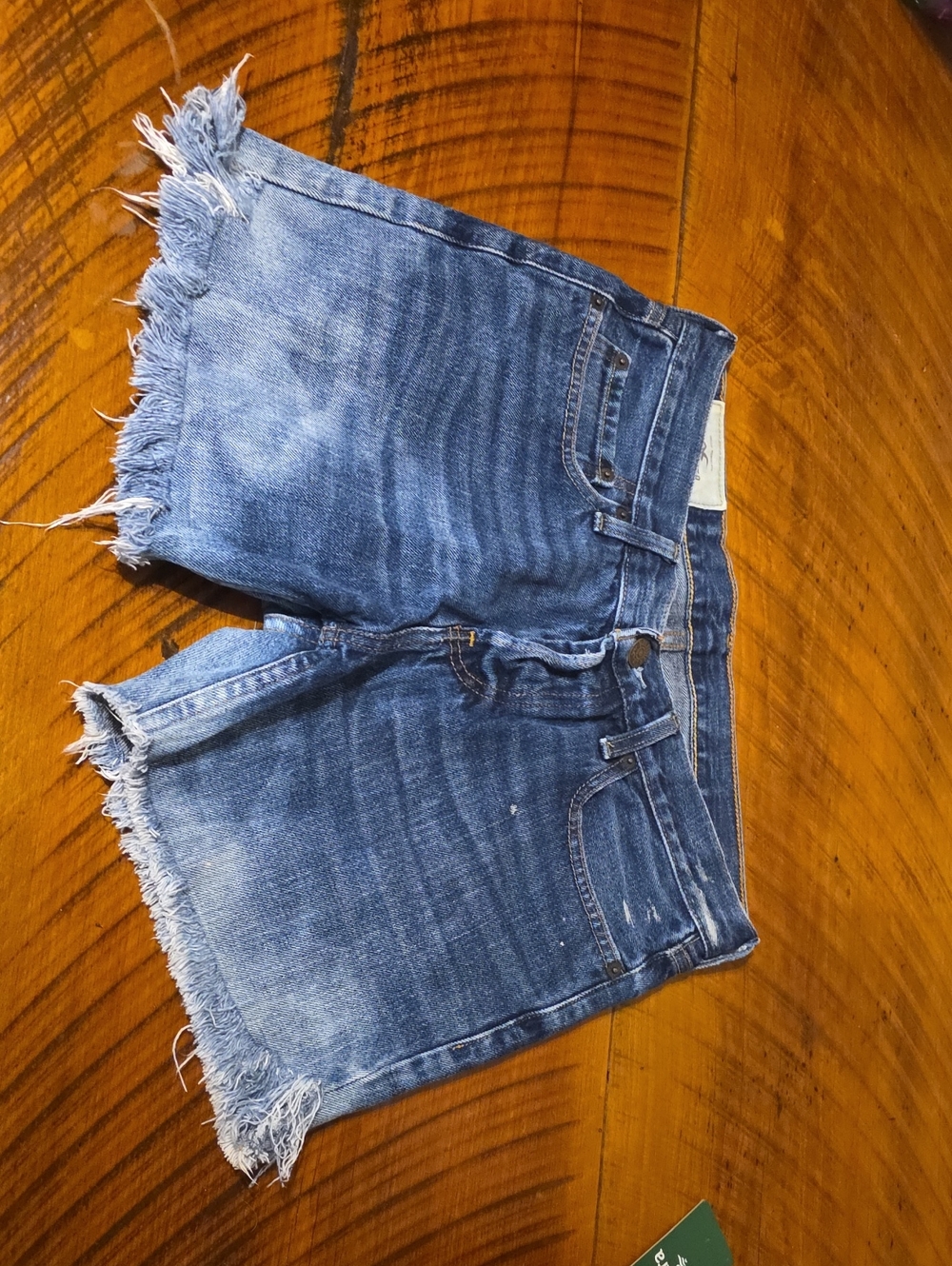 Hollister Blue Denim Button-Fly Jeans